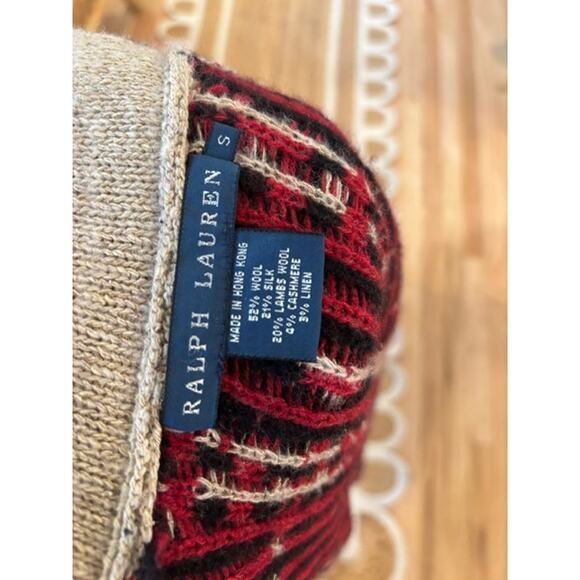 Ralph Lauren Southwestern Wool Cardigan Sweater Size Small - Picture 12 of 12